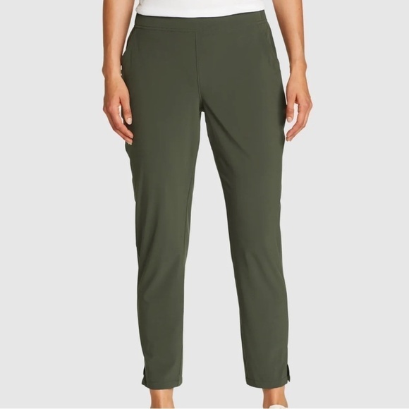 Eddie Bauer Pants - NWT Eddie Bauer Green Women's Departure Ankle Traveler Pants Sz XXL